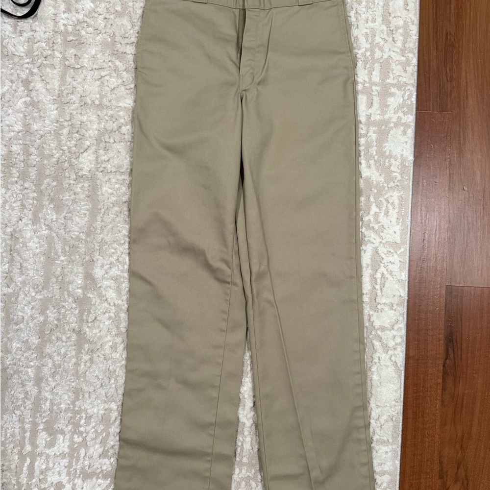 Tan Dickie’s Pants